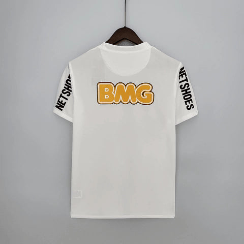 Camisa Santos I Retrô 11/12 Torcedor Nike Masculina - Branca