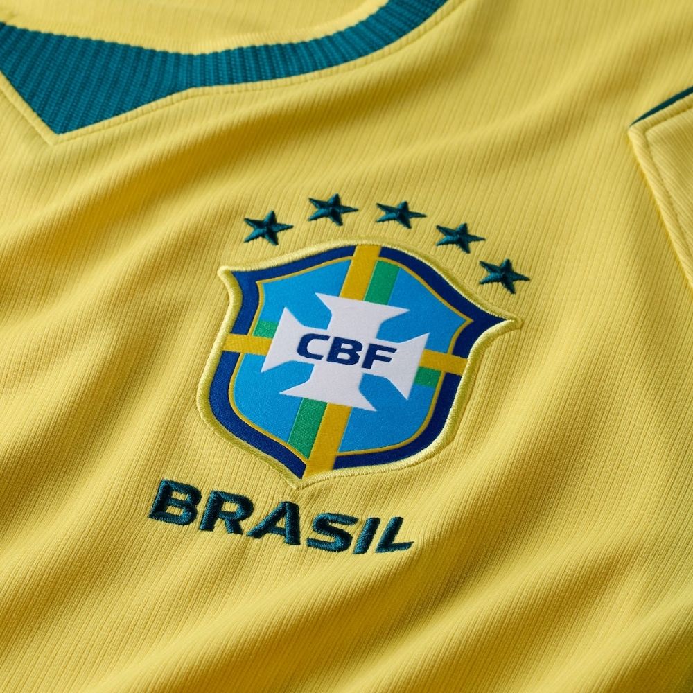 Camisa Brasil Home 26/27 Nike Torcedor Masculina - Amarela