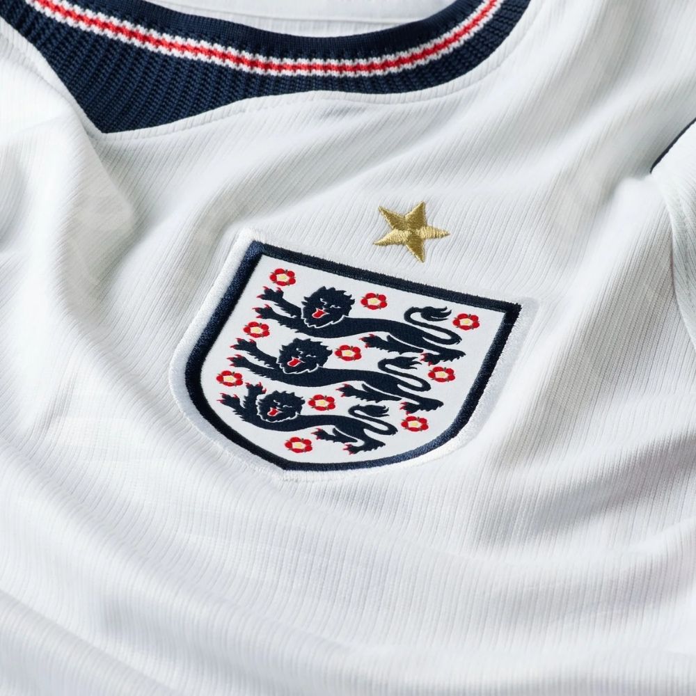Camisa Seleção Inglaterra I 26/27 - Torcedor Nike Masculina - Branca