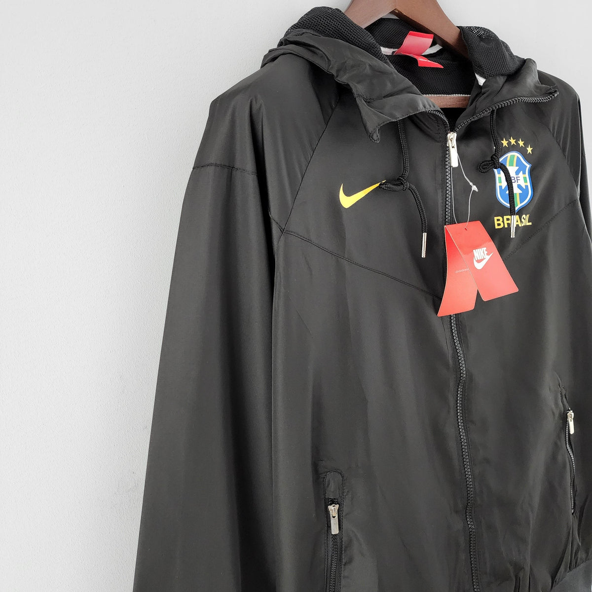 Corta-vento Brasil Nike - Preto
