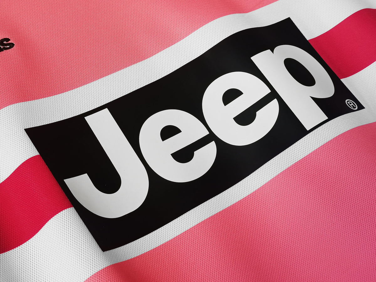Camisa da Juventus 2015 Retrô  Manga longa - Rosa