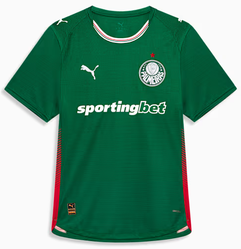 Camisa Palmeiras 26/27 Home Team Verde Masculina