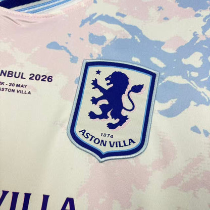 Camisa do Aston Villa, edição campeã da Liga Europa 2026/27