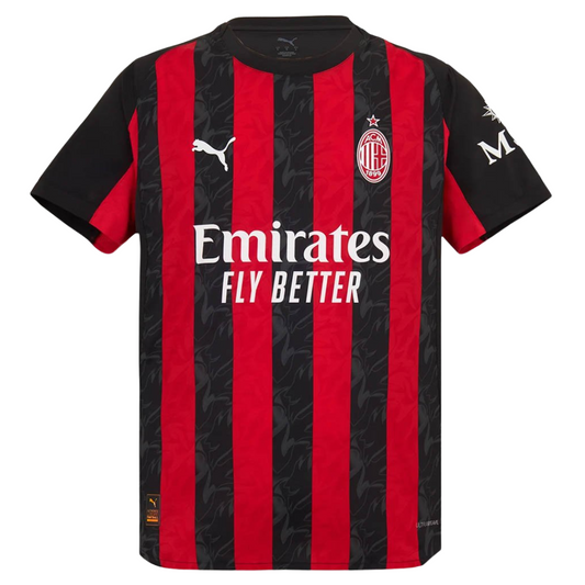Camisa titular do AC Milan 2025-2026