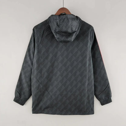 Corta-vento Flamengo Adidas - Preto