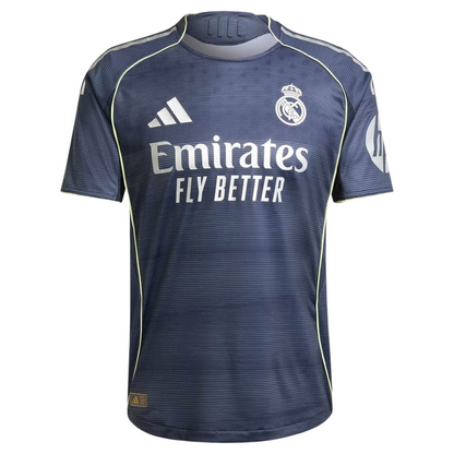 Camisa Real Madrid II Adidas 25/26 Azul