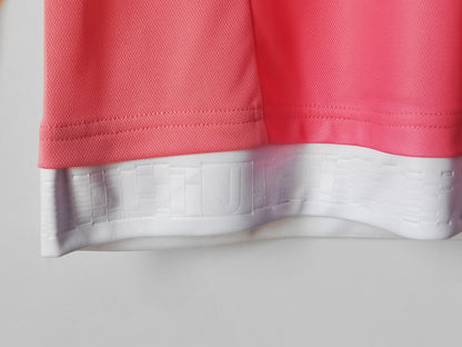Camisa da Juventus 2015 Retrô  Manga longa - Rosa