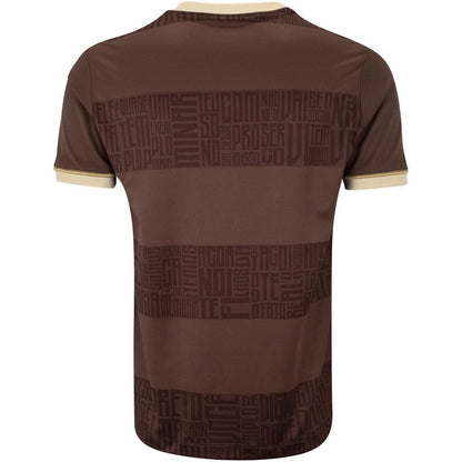 Camisa Flamengo Identidade 24/25 Masculina- Marrom
