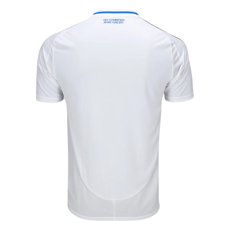 Camisa Cruzeiro II 25/26 Torcedor Masculina - Branca + Azul