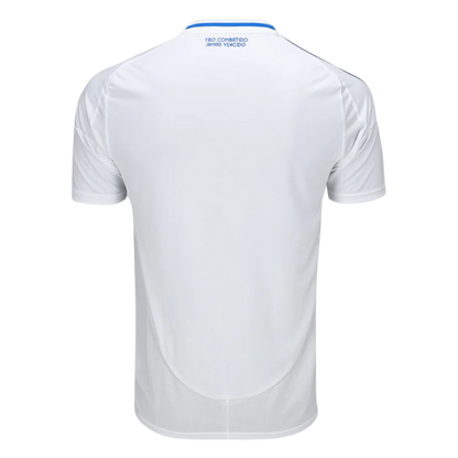 Camisa Cruzeiro II 25/26 Torcedor Masculina - Branca + Azul