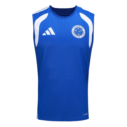 Camisa Regata Cruzeiro Torcedor 26/27 Treino - Azul
