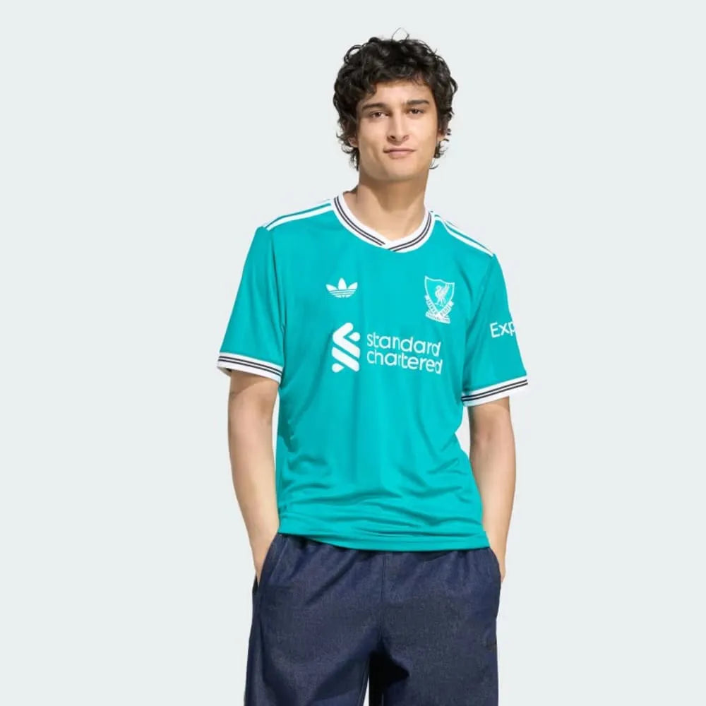 Camisa Liverpool Third 25/26 s/n Torcedor Adidas Masculina - Verde