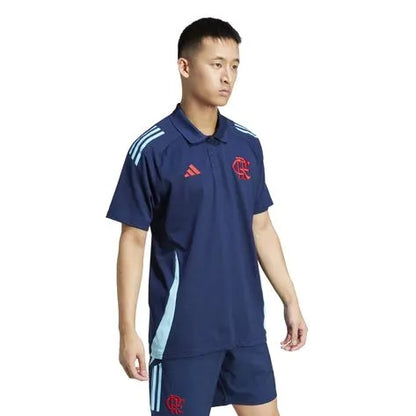 Camisa Polo Flamengo Comissão Adidas 25/26 - Lançamento