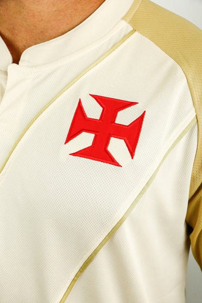 Camisa 3 Vasco Kappa 24/25 - 100 anos resposta histórica - Masculina - Bege