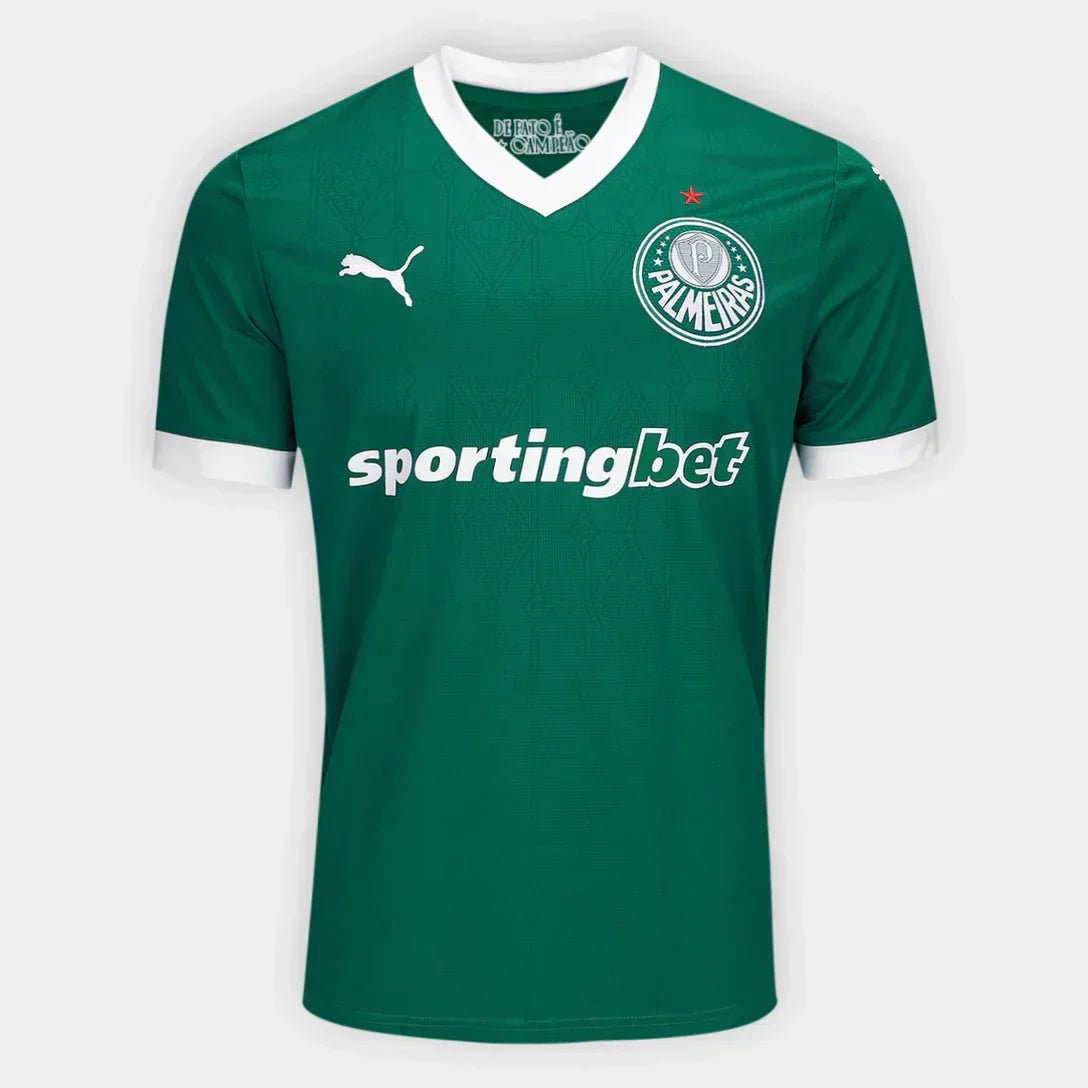 Camisa Palmeiras I 25/26 Torcedor Puma Masculina - Verde