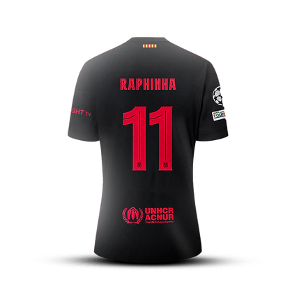 Camisa do Barcelona 2024/25 Away – Raphinha #11