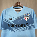 Camisa São Paulo Treino New Balance 2025 Azul