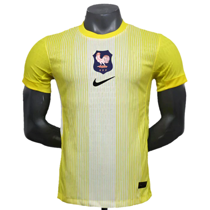 Camisa França 25/26 Goleiro - Amarelo - Versão Jogador