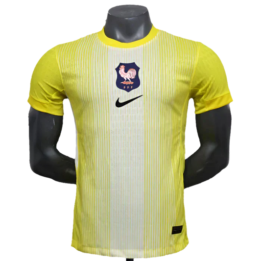 Camisa França 25/26 Goleiro - Amarelo - Versão Jogador