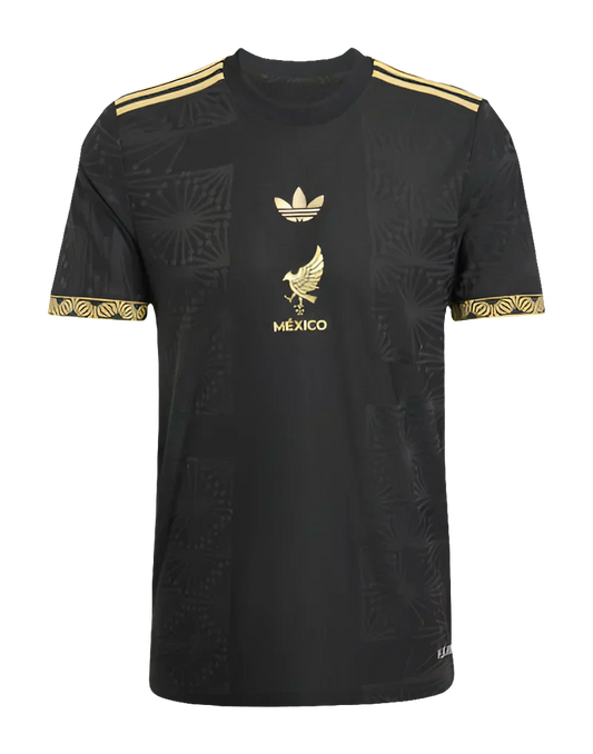 Camisa México 25/26 Gold Cup Edition - Preta - Versão Torcedor
