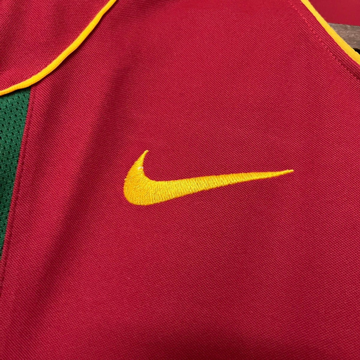 Camisa Portugal Retrô 2002 Vermelha