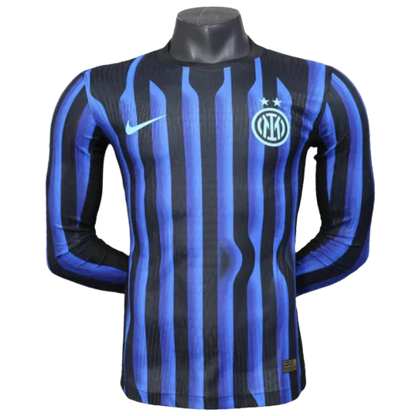 Camisa Home 25/26 I do Inter de Milão - Manga Longa