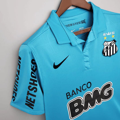 Camisa Santos III Retrô 12/13 Torcedor Nike Masculina - Azul