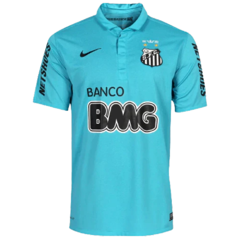 Camisa Santos III Retrô 12/13 Torcedor Nike Masculina - Azul