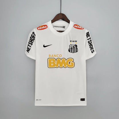 Camisa Santos I Retrô 11/12 Torcedor Nike Masculina - Branca
