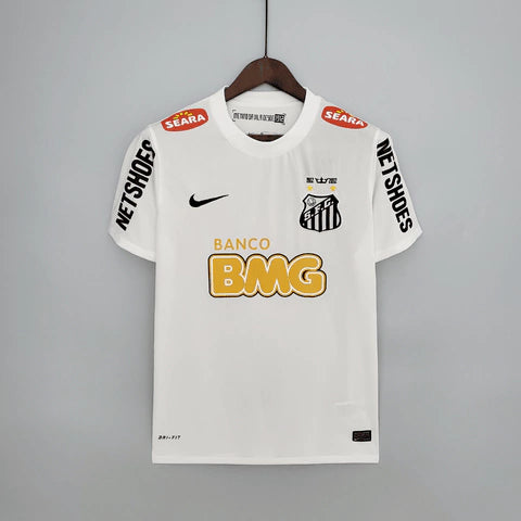 Camisa Santos I Retrô 11/12 Torcedor Nike Masculina - Branca