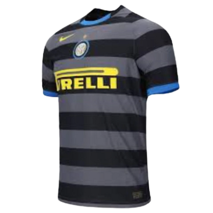 Camisa Inter de Milão Retro 2020/21 III Preta e Cinza Nike