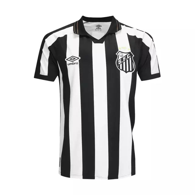 Camisa Santos II 2026/27 Torcedor Umbro - Preta e Branca
