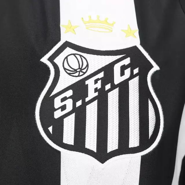 Camisa Santos II 2026/27 Torcedor Umbro - Preta e Branca
