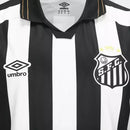 Camisa Santos II 2026/27 Torcedor Umbro - Preta e Branca