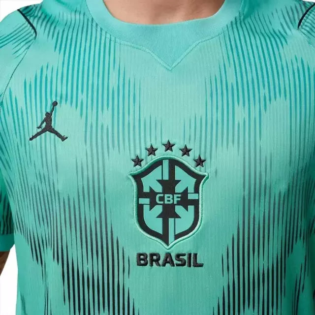 Camisa Brasil Goleiro 26/27 Nike Torcedor Masculina - Verde