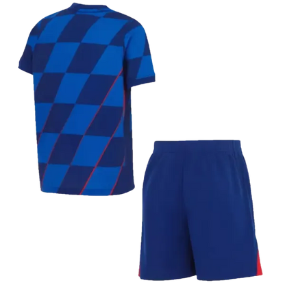 Conjunto Infantil Seleção Croácia ll 2024 - Modelo Torcedor