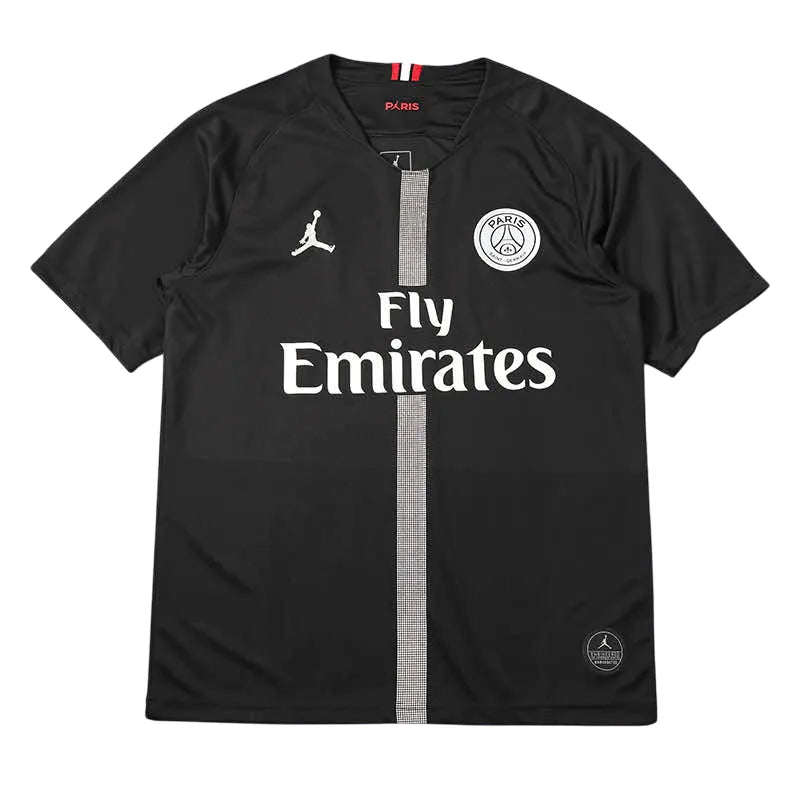Camisa Paris Saint Germain PSG Retrô Reserva Away II 18/19 Torcedor Nike Masculina - Preto